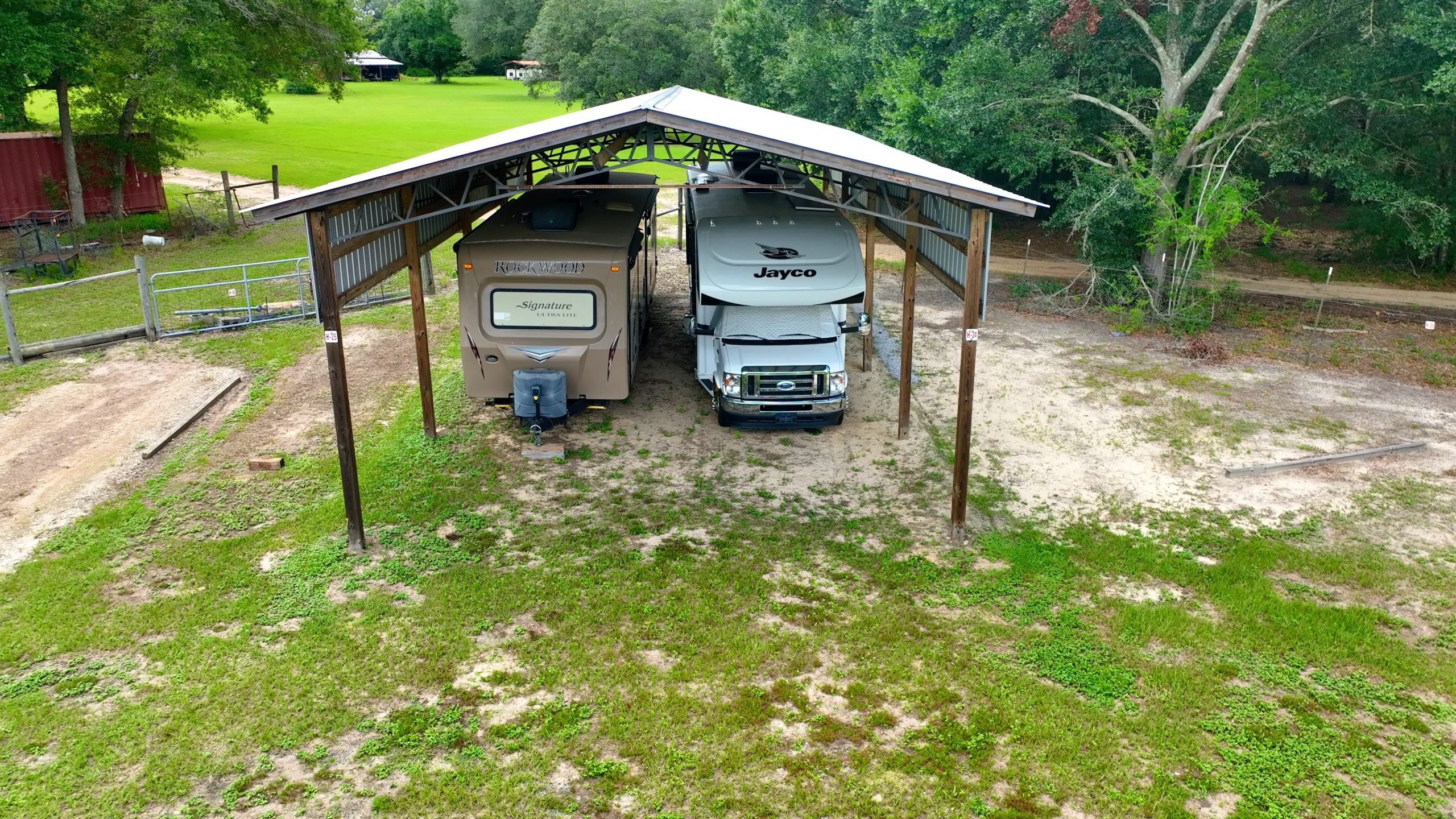 Brown's Covered Outdoor Storage